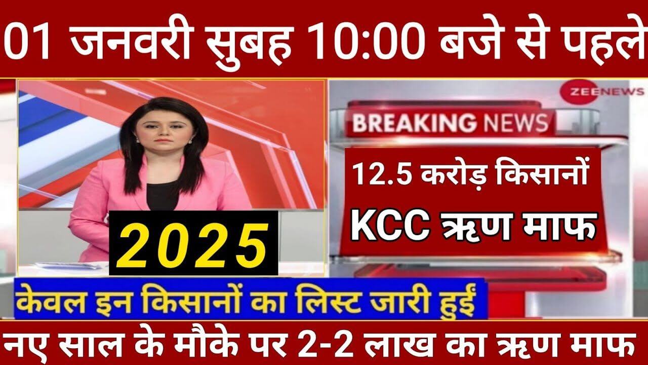 KCC Kisan Loan Mafi Yojana 2025