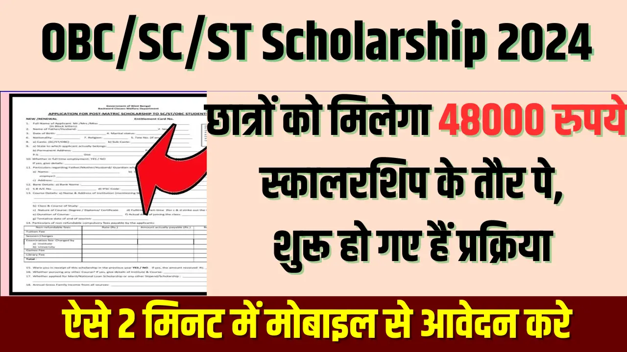 OBC-SC-ST-Scholarship-2025