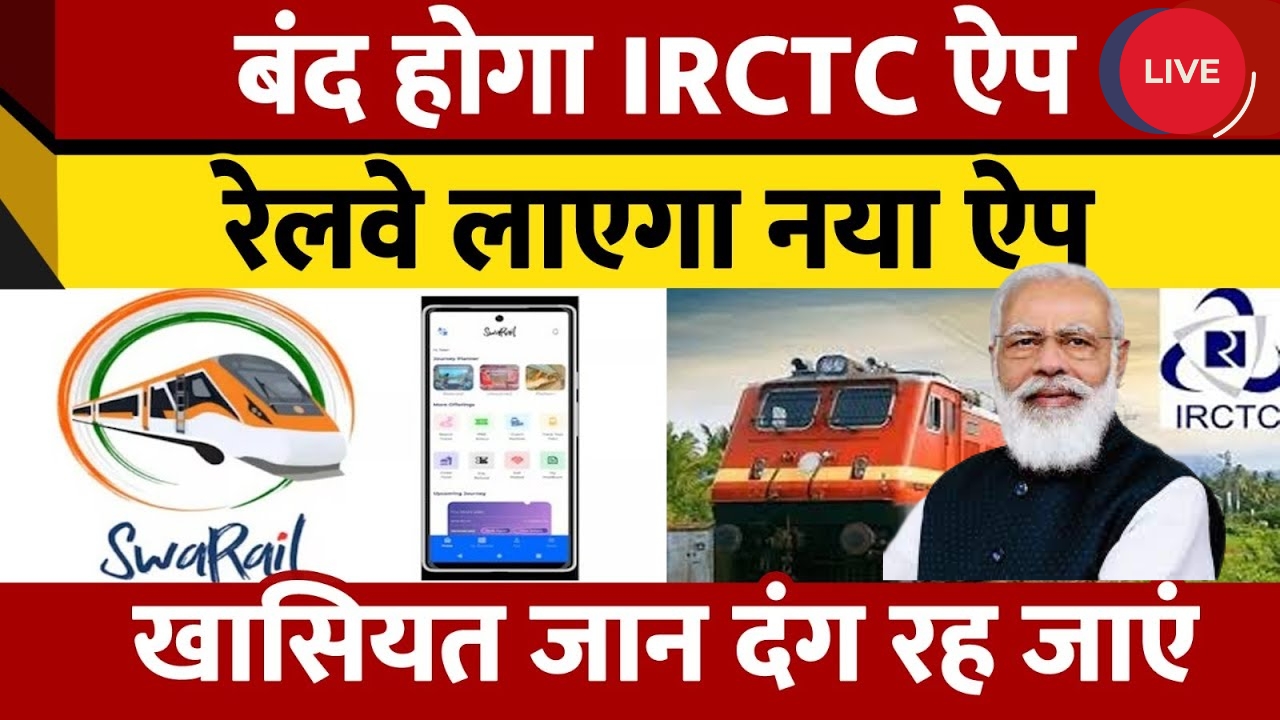 Indian Railway Swa Rail App