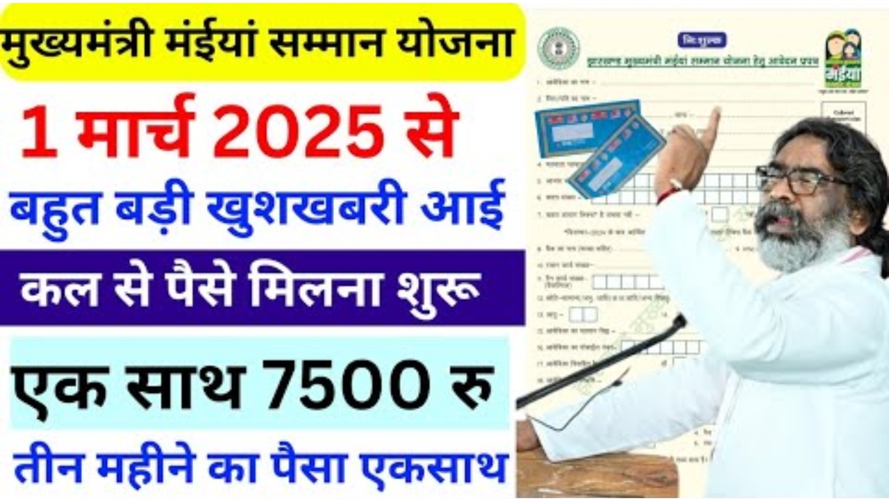 Maiya Samman Yojana 2025 Kist