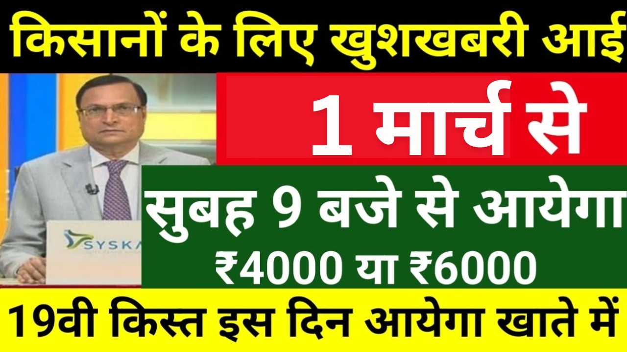 PM kisan 19th Kist New Update 2025