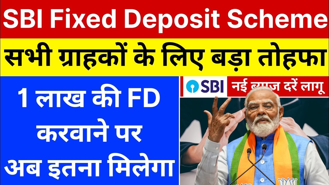 SBI Fixed Deposit Interest Rates 2025