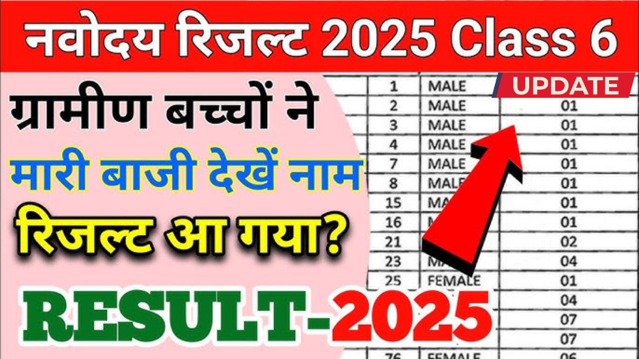 Navodaya-Class-6-result-2025