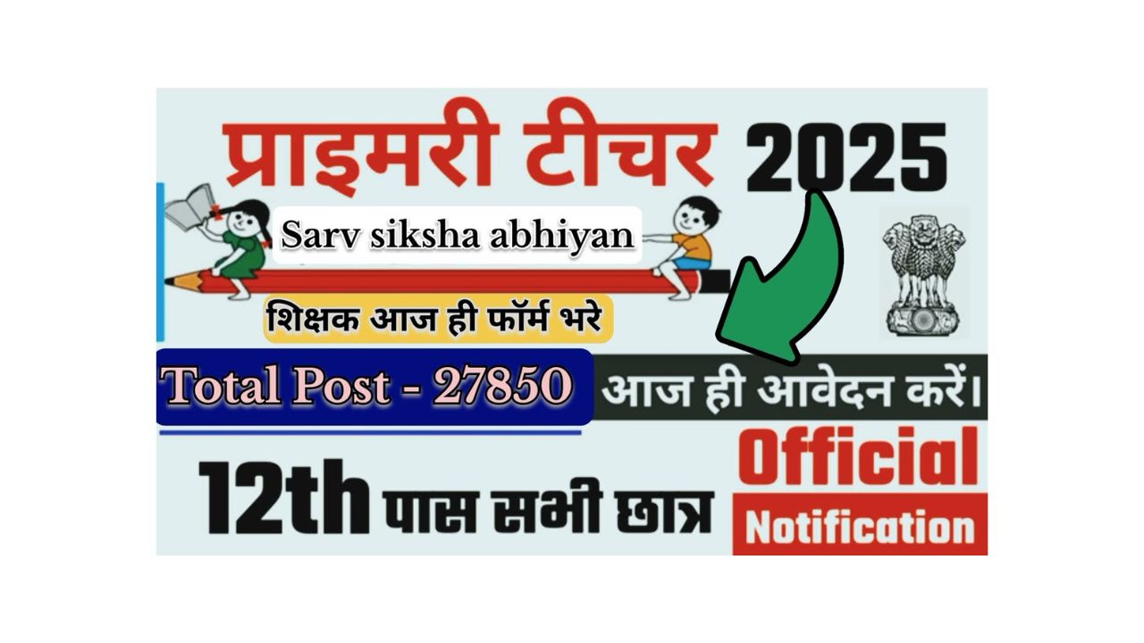 Primary Teacher Recruitment 2025