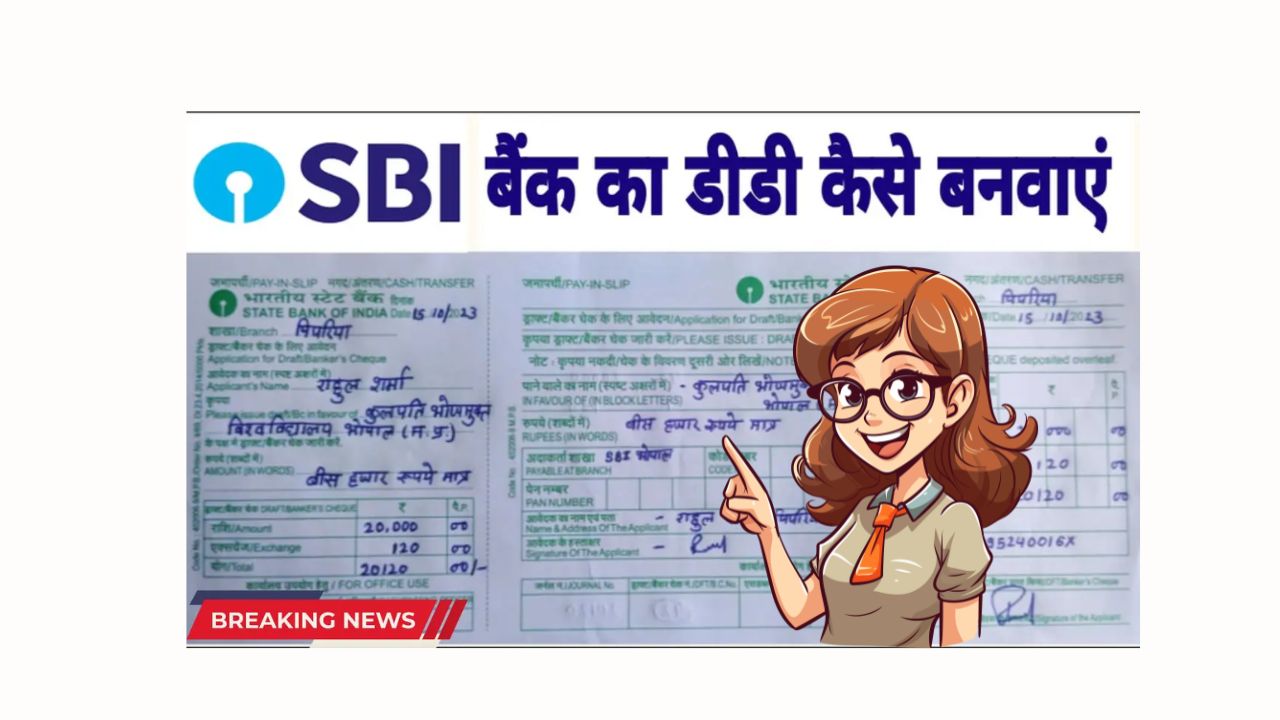 SBI Bank DD